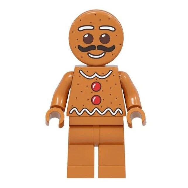 Gingerbread Couple custom Iconic Minifigure