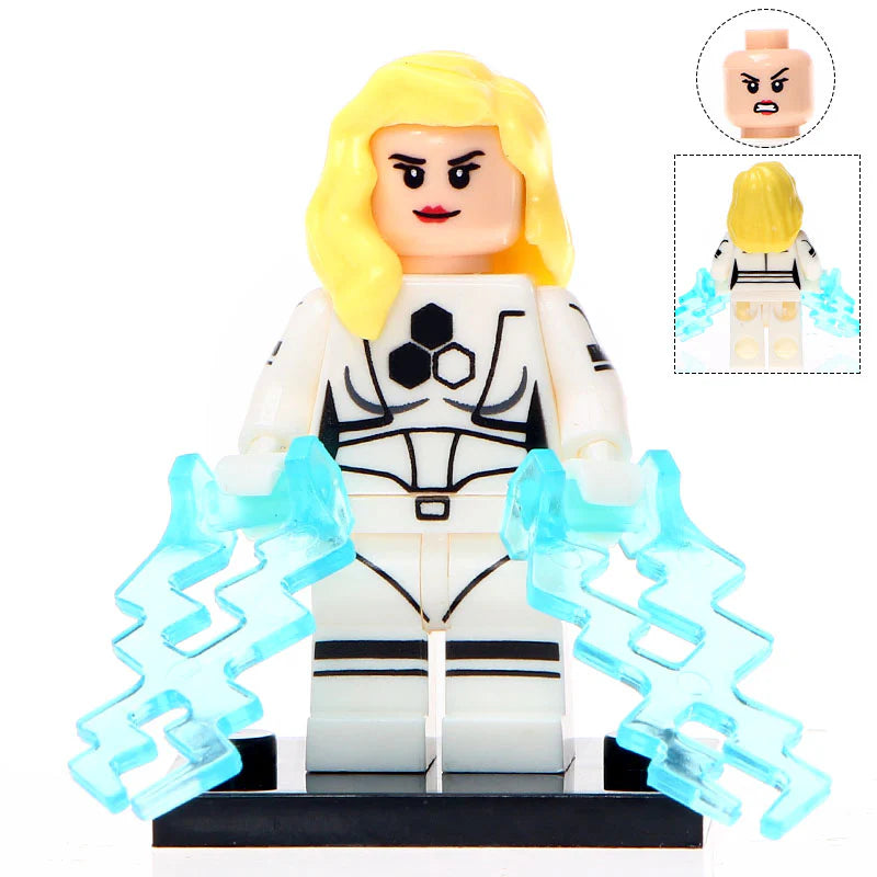 Miss Invisible Custom Marvel Superhero Minifigure
