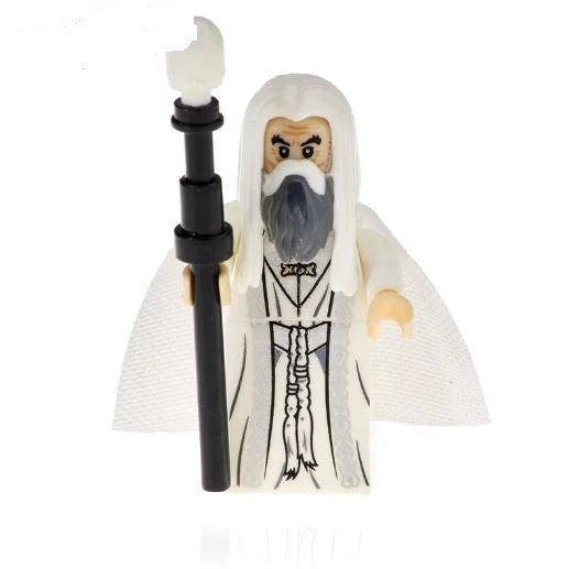 Saruman the White custom Lord of the Rings Minifigure