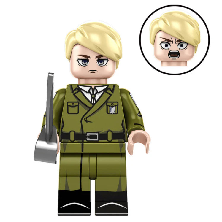 Erwin Smith From Attack on Titan Custom Anime Minifigure