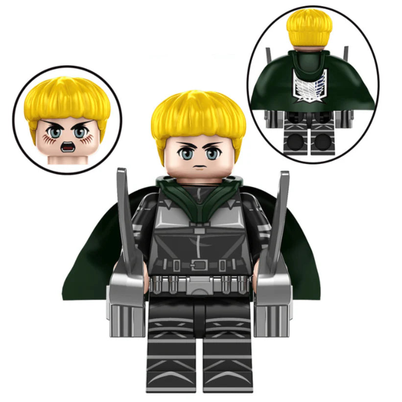 Armin Arlert From Attack on Titan Custom Anime Minifigure