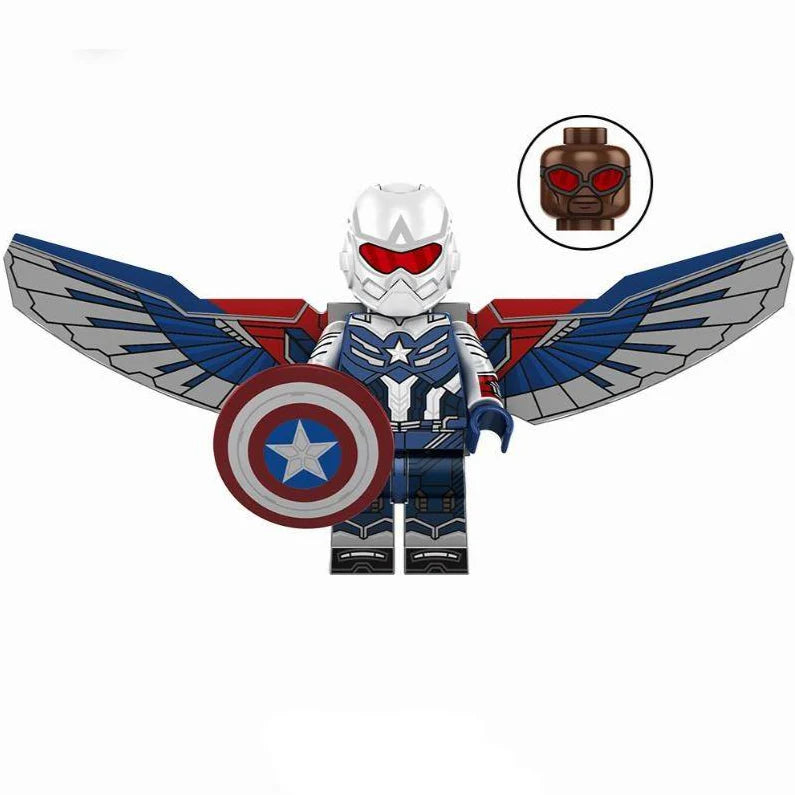 Captain America (Brave New World) Custom Marvel Superhero Minifigure