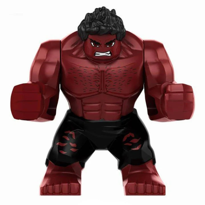 Red Hulk (Brave New World) Custom Marvel Superhero Large Minifigure