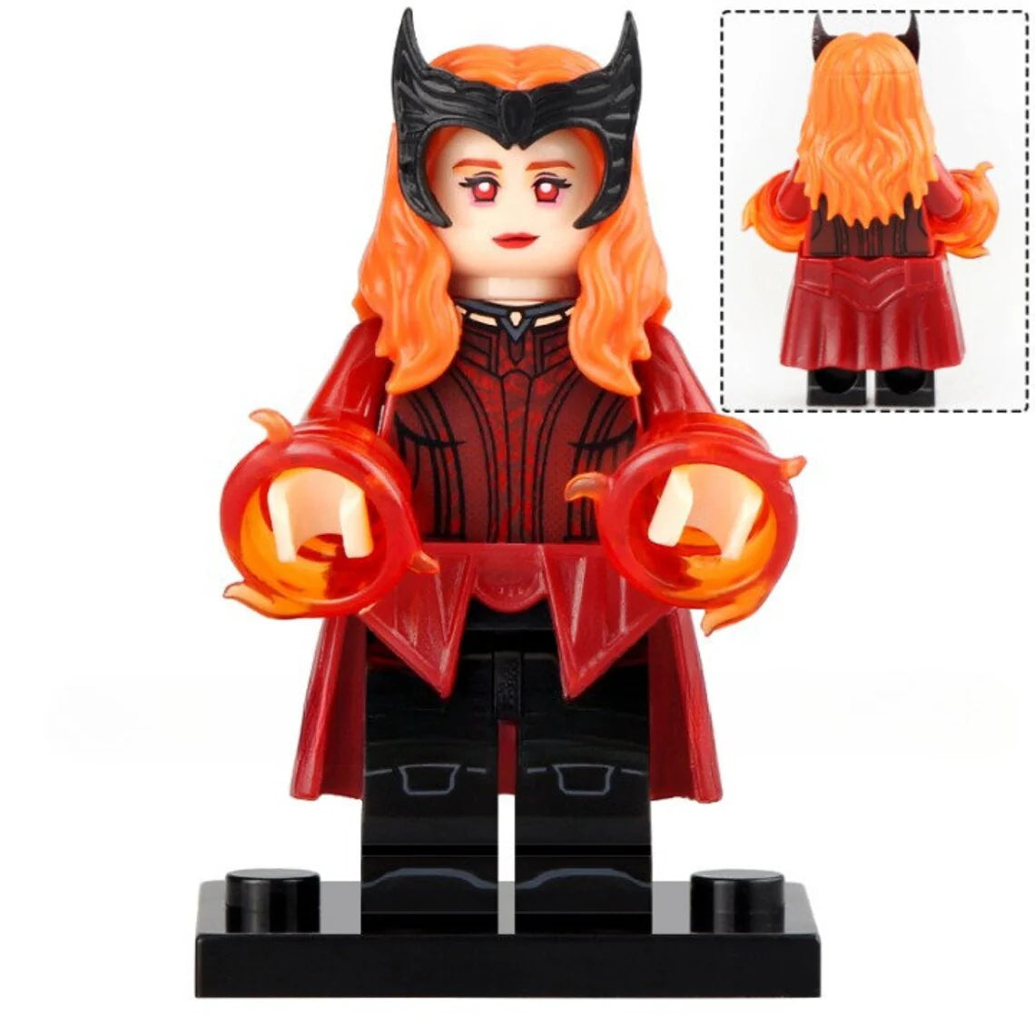 Scarlet Witch (Multiverse of Madness) Custom Marvel Superhero Minifigure