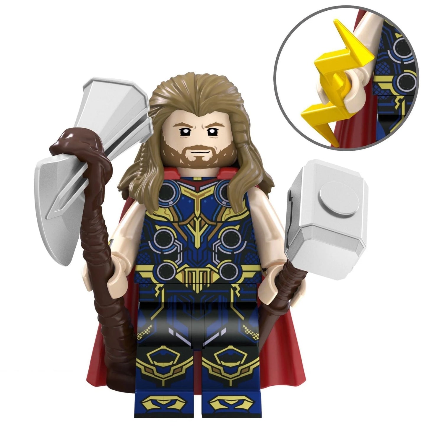 Thor Custom Marvel Superhero Minifigure