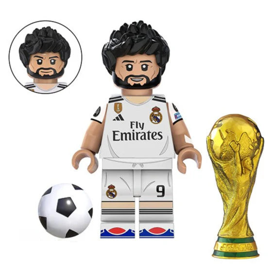 Karim Benzema (Real Madrid) Custom Football Player Minifigure