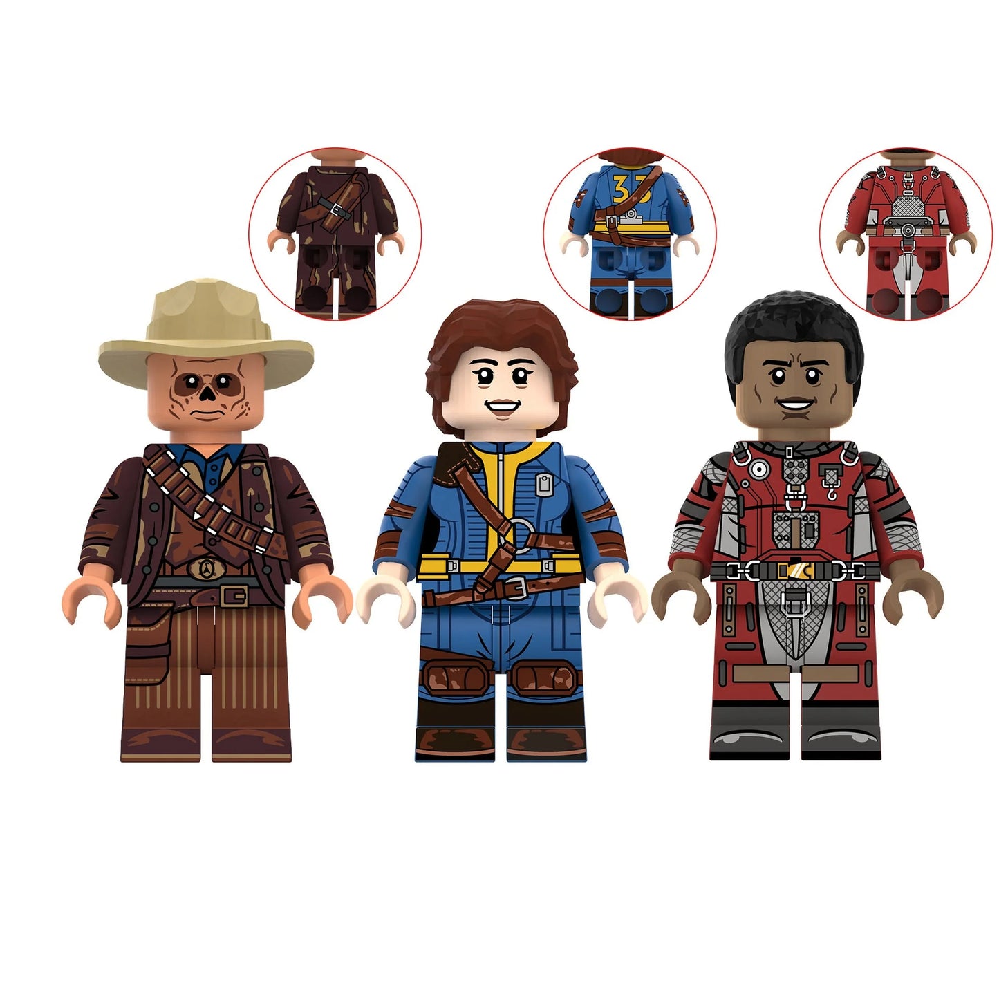 Fallout Characters Bundle Custom Fallout Minifigure