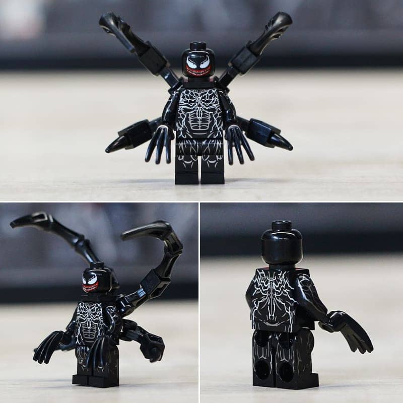Venom Custom Marvel Superhero Minifigure