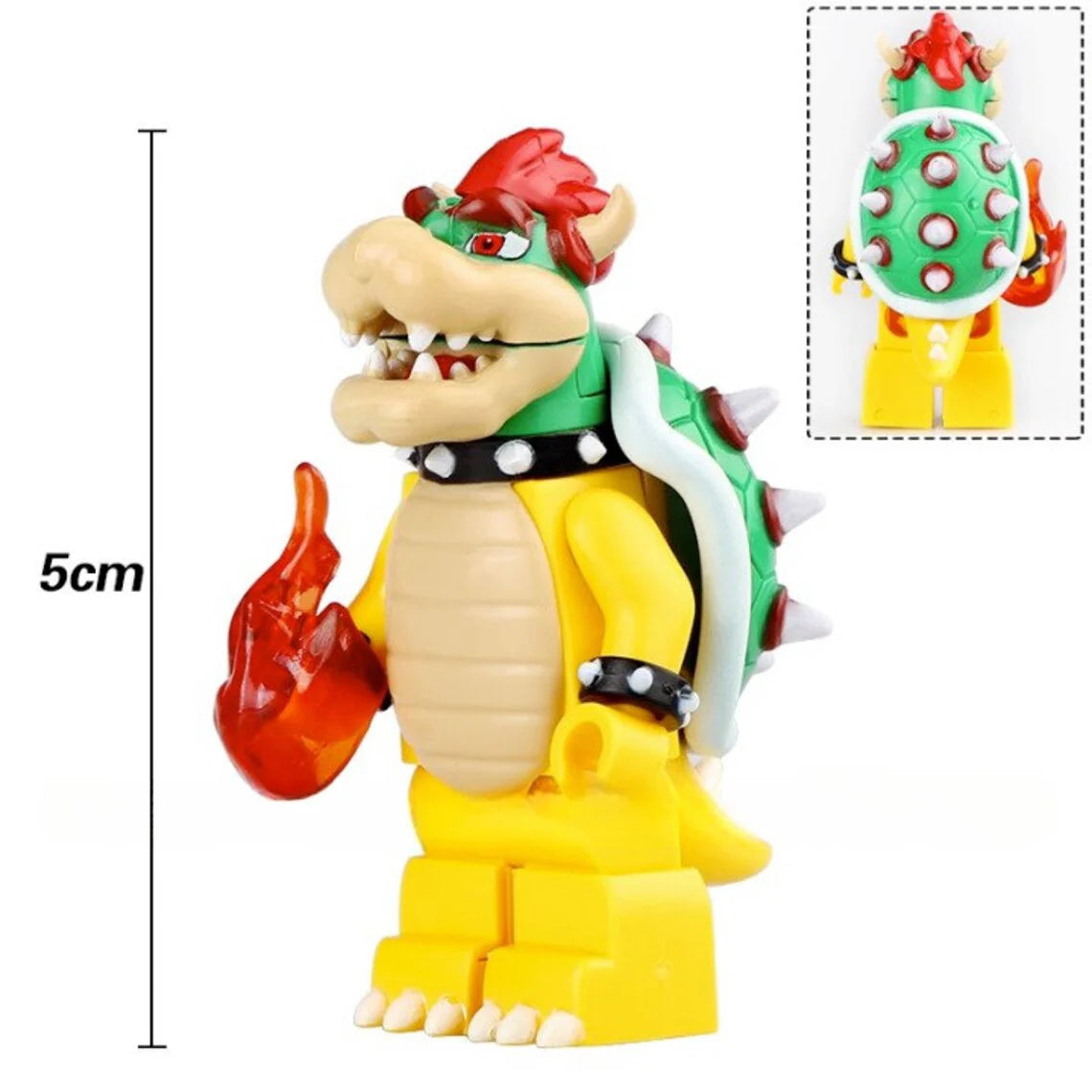 Bowser from Super Mario Minifigure