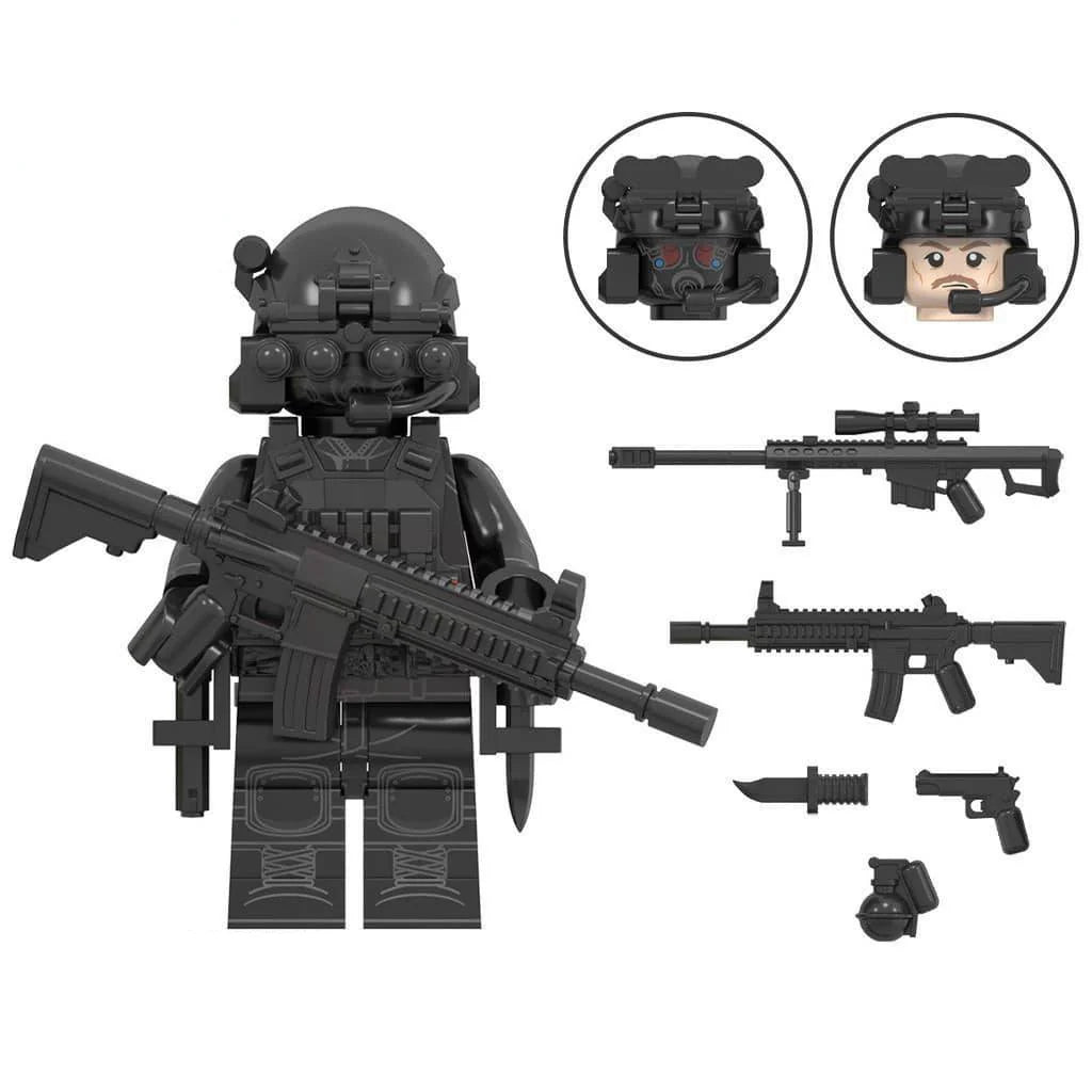 British Army Special Air Service (SAS) Soldier Custom Minifigure