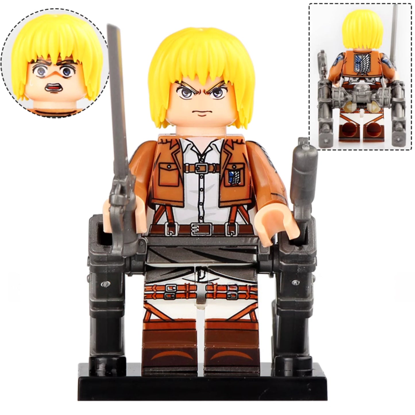 Armin Arlert From Attack on Titan Custom Anime Minifigure