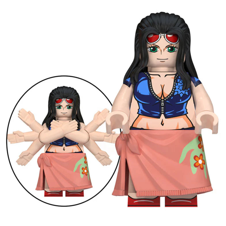 Nico Robin Custom One Piece Anime Minifigure