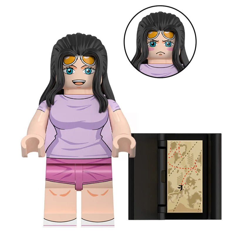 Nico Robin Custom One Piece Anime Minifigure