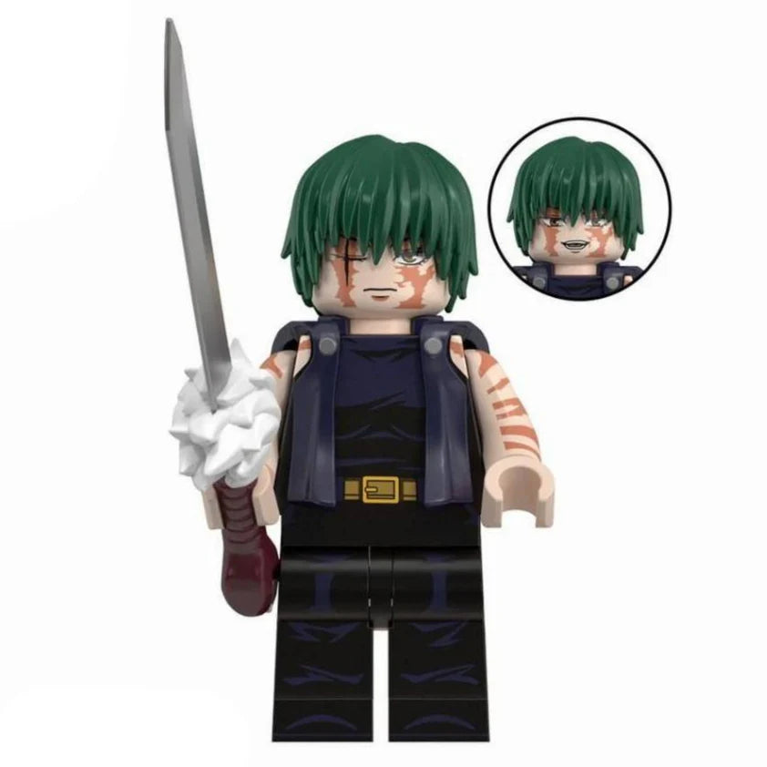 Maki Zenin from Jujutsu Kaisen Custom Anime Minifigure