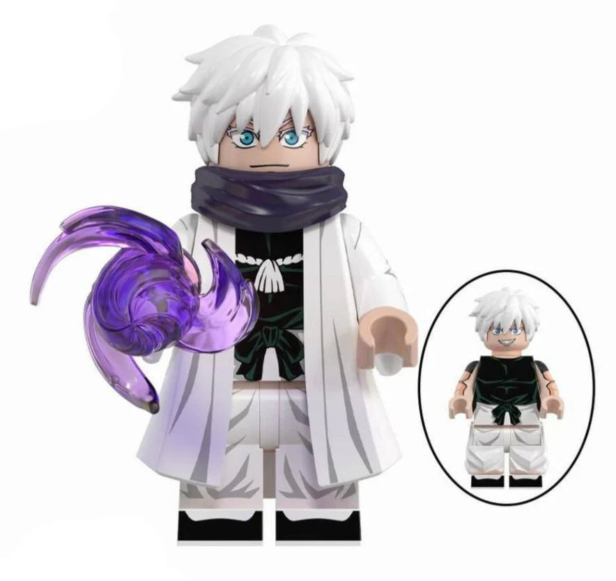 Gojo Satoru from Jujutsu Kaisen Custom Anime Minifigure