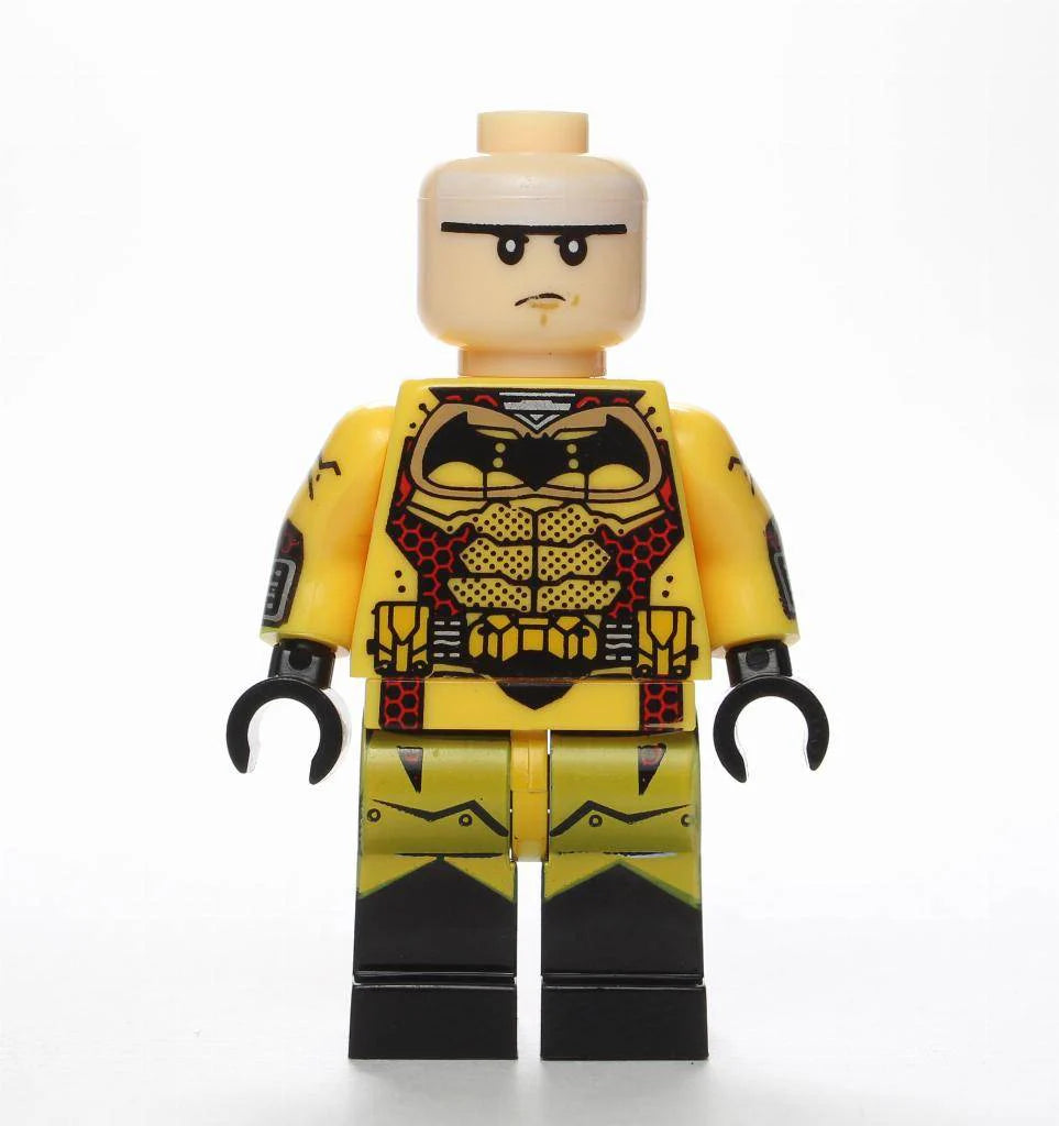 Gold Batman Custom DC Comics Superhero Minifigure