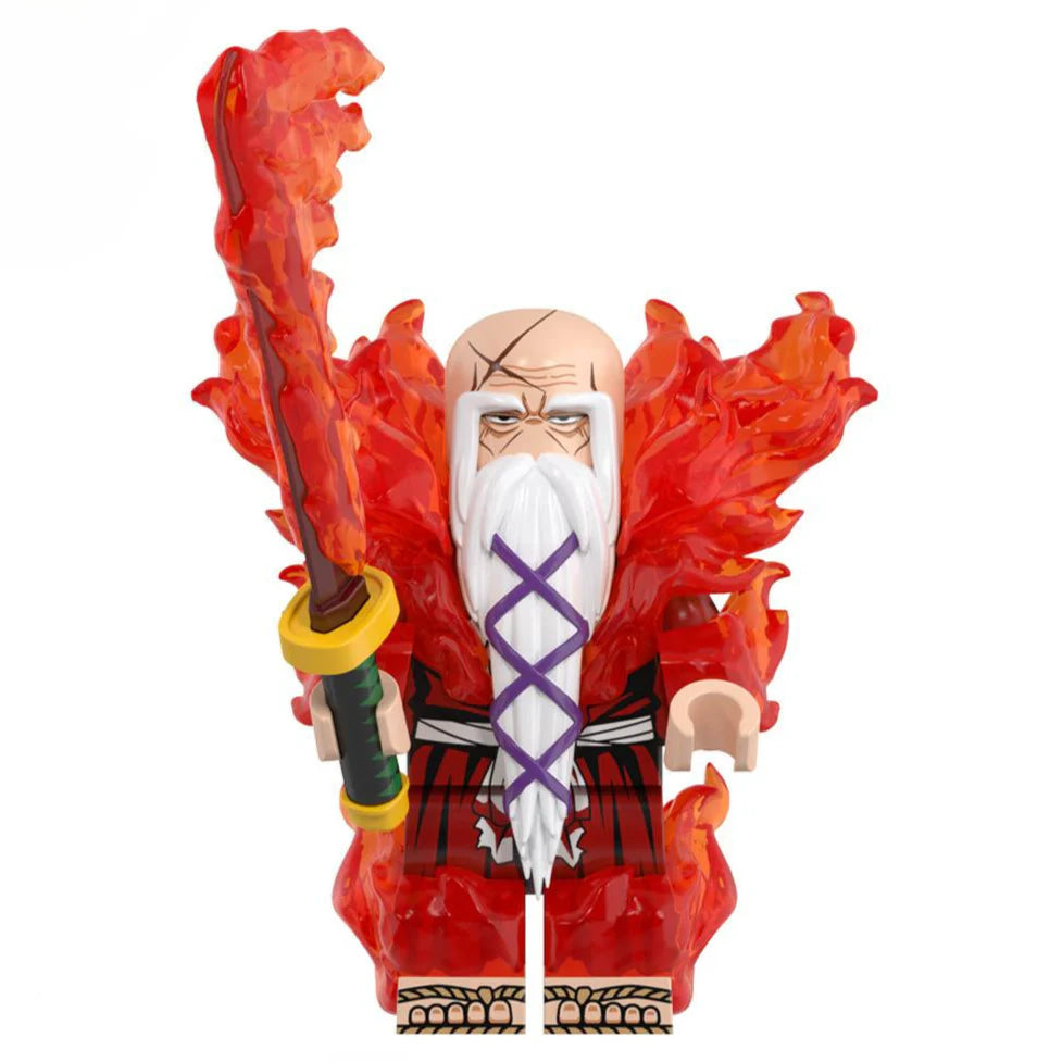 Genryusai Shigekuni Yamamoto Custom Anime Minifigure