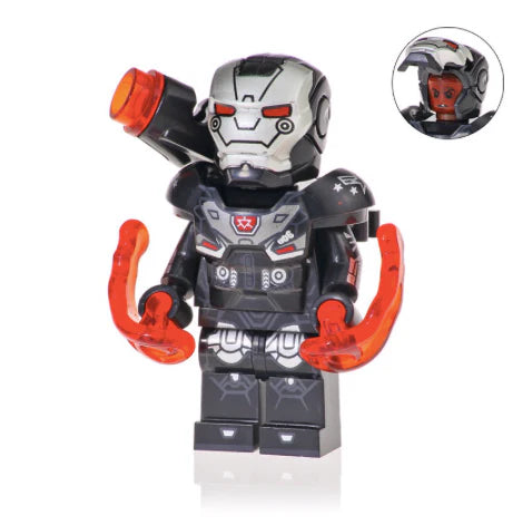 War Machine Custom Marvel Superhero Minifigure