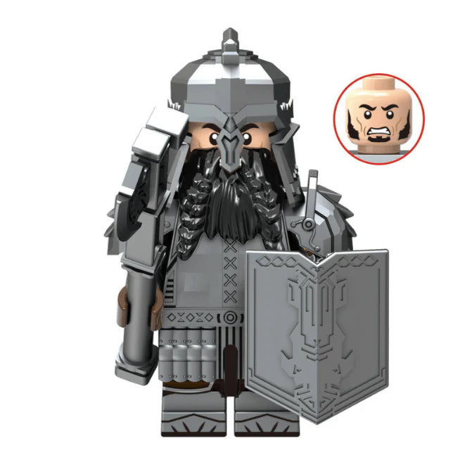 Dwarven Warrior custom Lord of the Rings Minifigure
