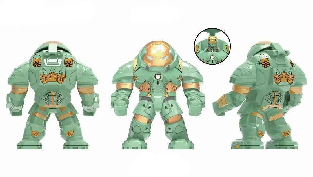 Iron Man Hulkbuster Mark 37 Custom Marvel Superhero Minifigure
