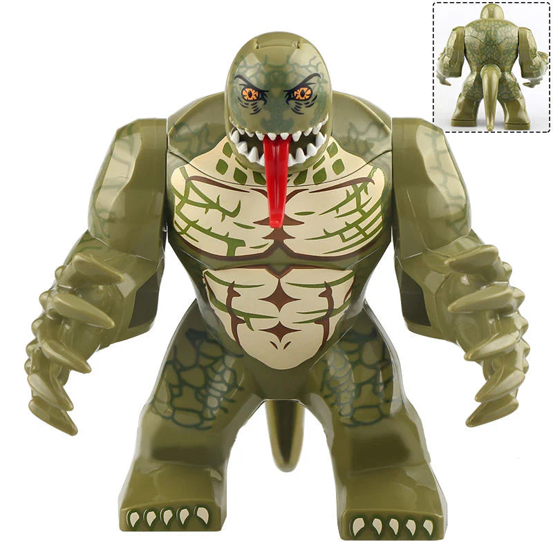 Lizard Custom Marvel Superhero Large Minifigure