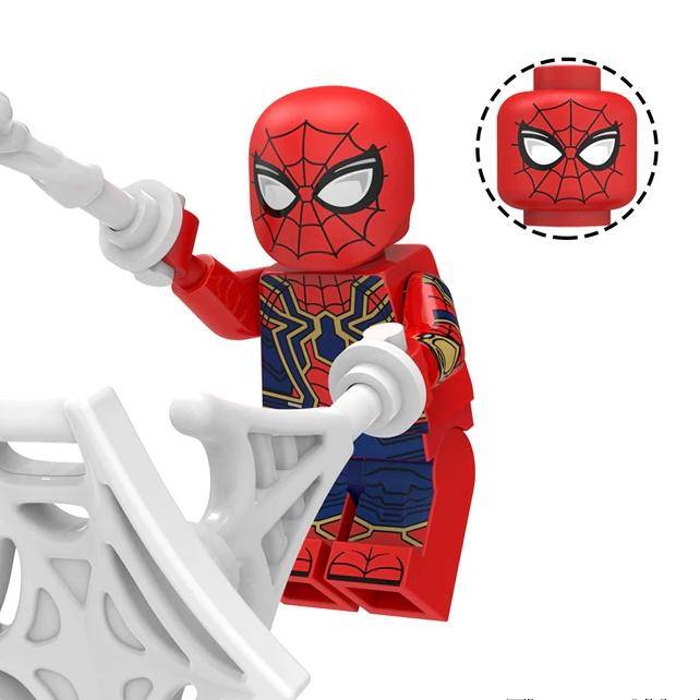 Iron Spider Custom Marvel Superhero Minifigure