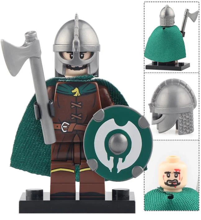 Rohan Warrior custom Lord of the Rings Minifigure