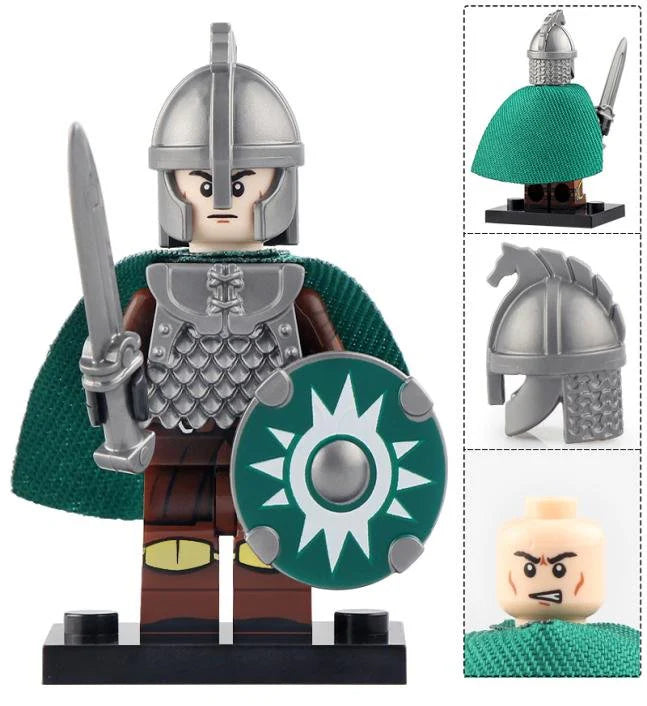 Rohan Warrior custom Lord of the Rings Minifigure