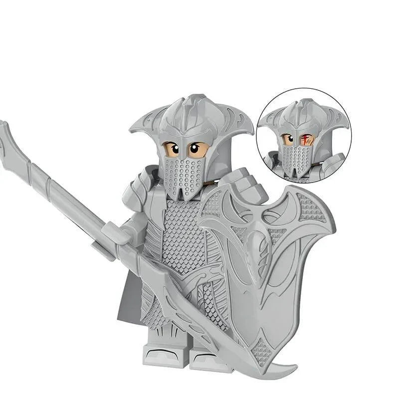 Mithril Elven Warrior custom Lord of the Rings Minifigure