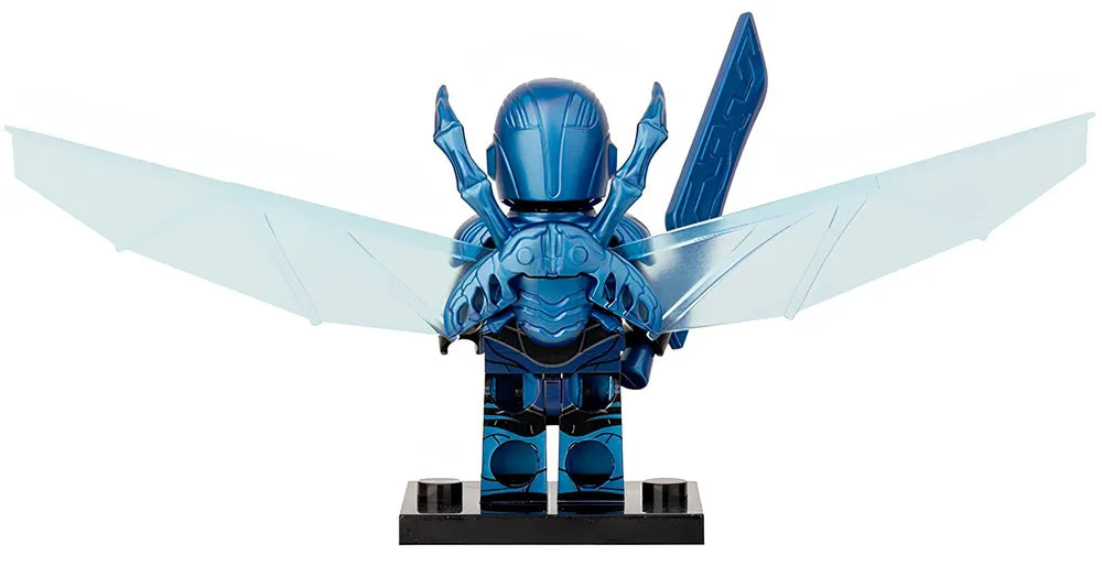 Blue Beetle Custom DC Comics Superhero Minifigure