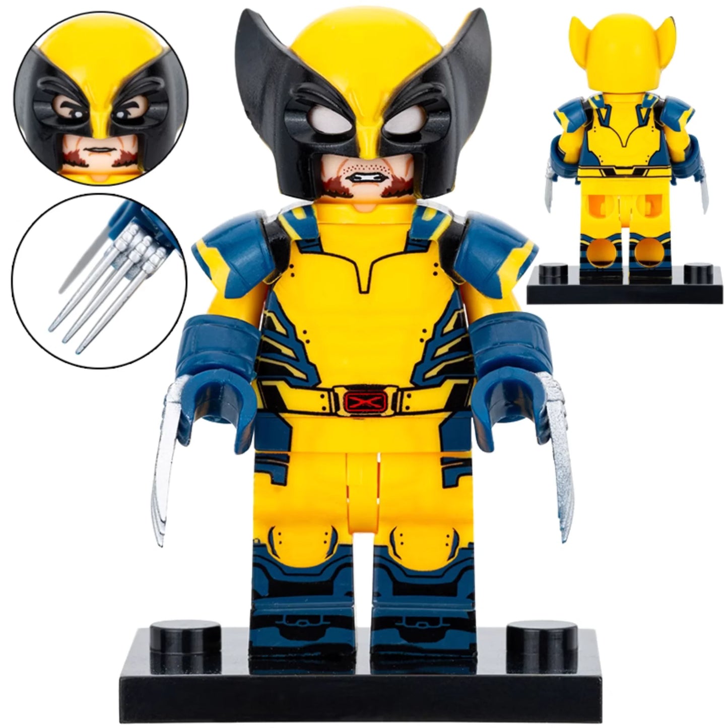 Wolverine Custom Marvel Superhero Minifigure