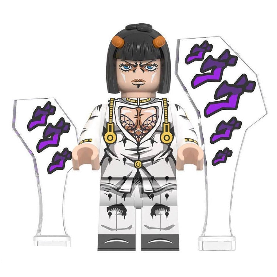 Bruno Bucciarati from JoJo's Bizarre Adventure Custom Anime Minifigure1