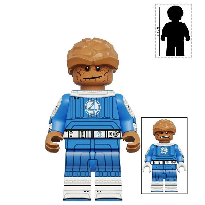 Thing (Fantastic Four) Custom Marvel Superhero Minifigure1