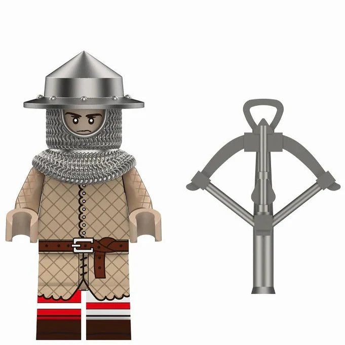 Crossbow Militia From Medieval Knight Custom Minifigure1