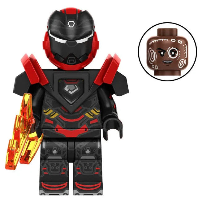 Ironheart Mk 5 Custom Marvel Superhero Minifigure1