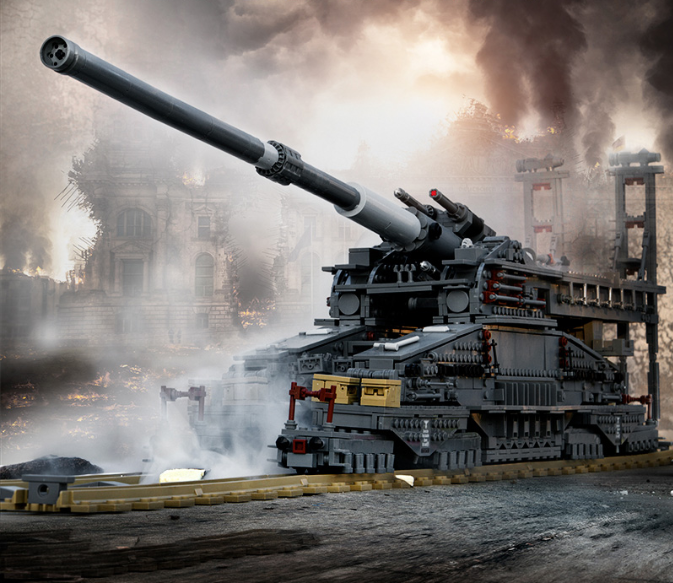 WW2 Schwerer Gustav Railway Artillery9