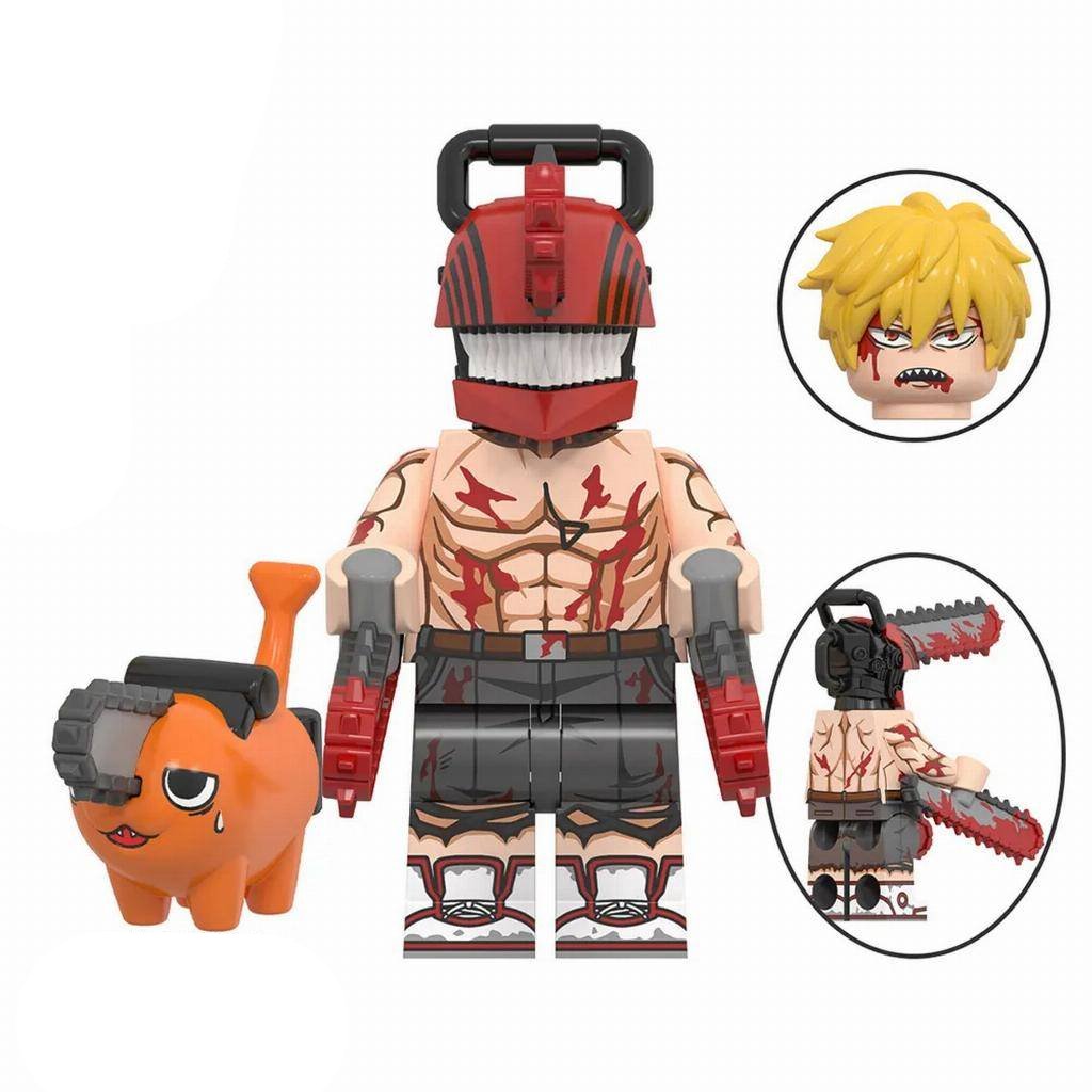 Denji from Chainsaw Man Custom Anime Minifigure2