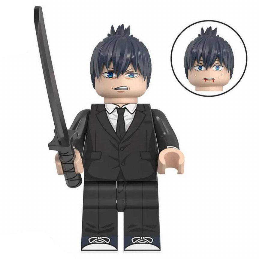 Aki Hayakawa from Chainsaw Man Custom Anime Minifigure2