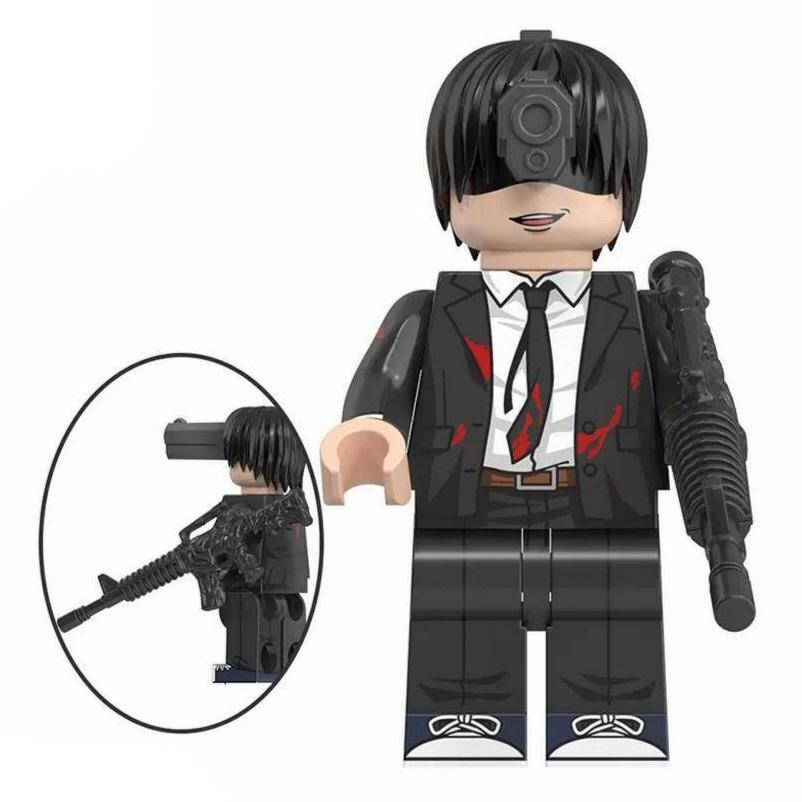 Gun Devil from Chainsaw Man Custom Anime Minifigure2