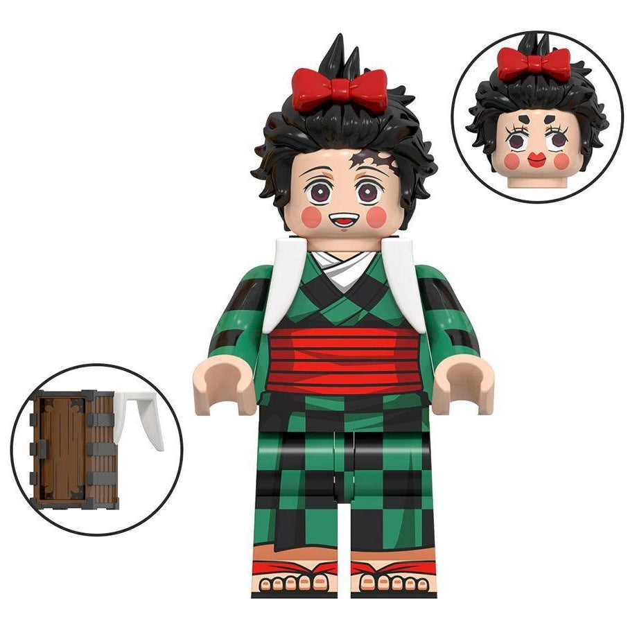 Tanjiro Kamado From Demon Slayer Custom Anime Minifigure1