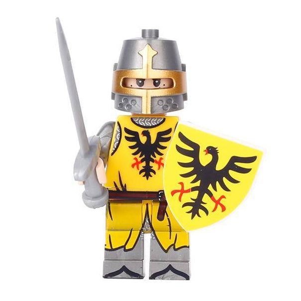 Holy Roman Knight From Lego Castle Custom Soldier Minifigure1