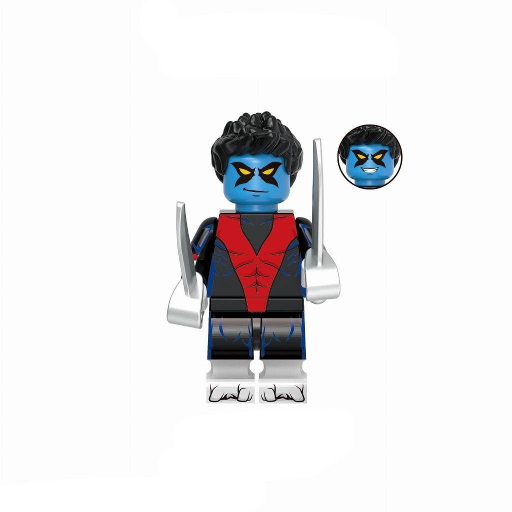 Nightcrawler (X-Men) Custom Marvel Superhero Minifigure2