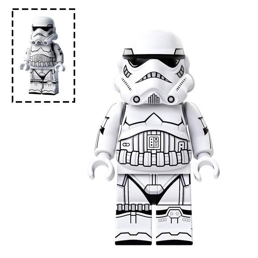Fat Stormtrooper Custom Star Wars Minifigure3