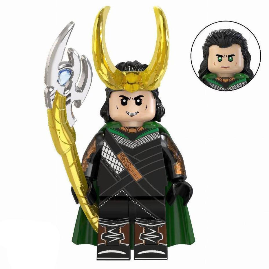 Loki Custom Marvel Superhero Minifigure2