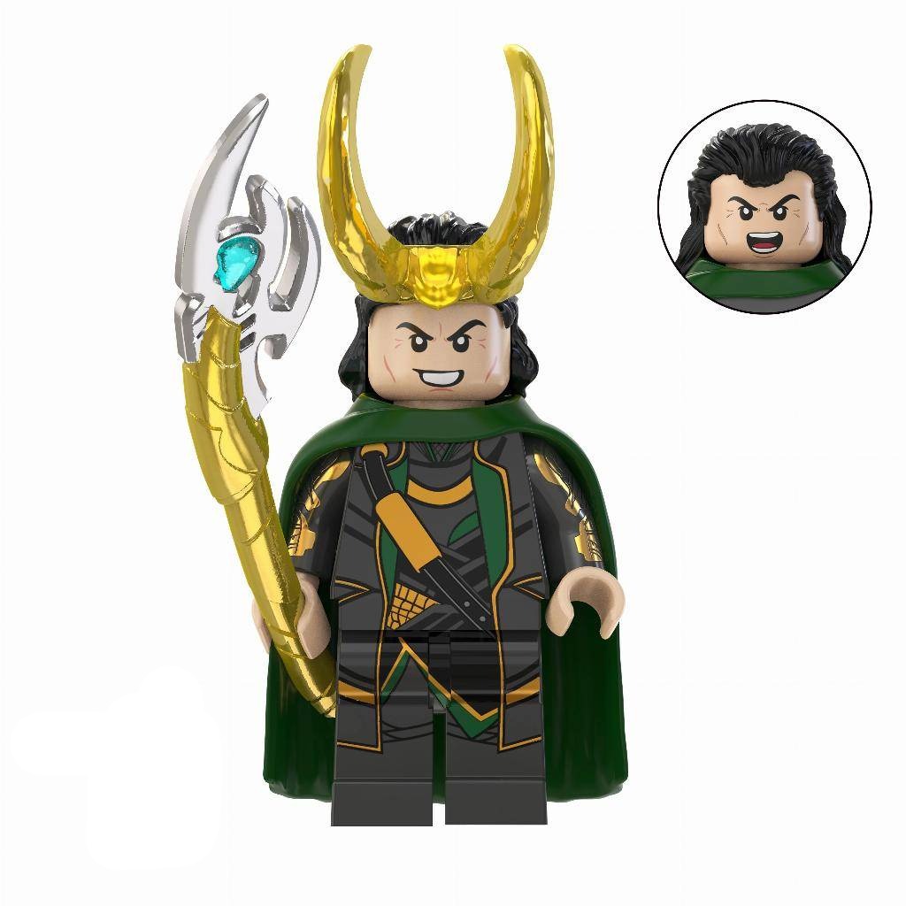 Loki Custom Marvel Superhero Minifigure2