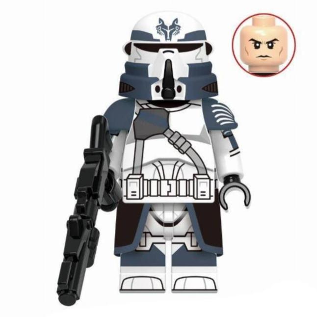 Airborne Wolfpack Trooper Custom Star Wars Minifigure1