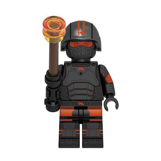 TVA Agent (Deadpool) Custom Marvel Superhero Minifigure2