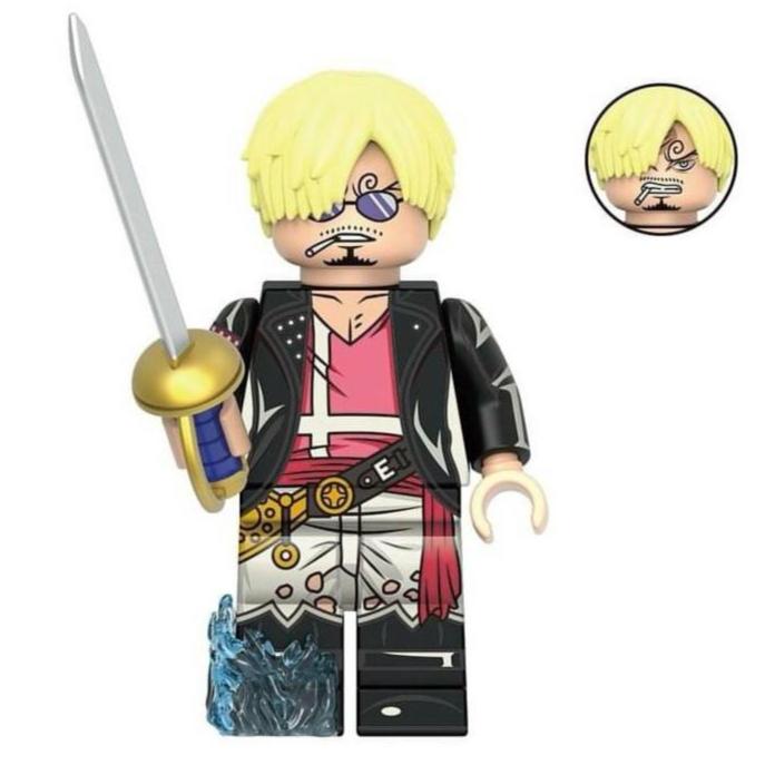 Sanji Custom One Piece Anime Minifigure1