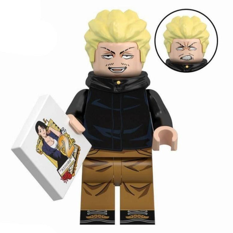 Hakari Kinji from Jujutsu Kaisen Custom Anime Minifigure1