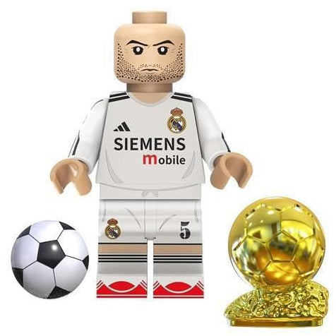 Zinedine Zidane (Real Madrid) Custom Football Legend Minifigure1